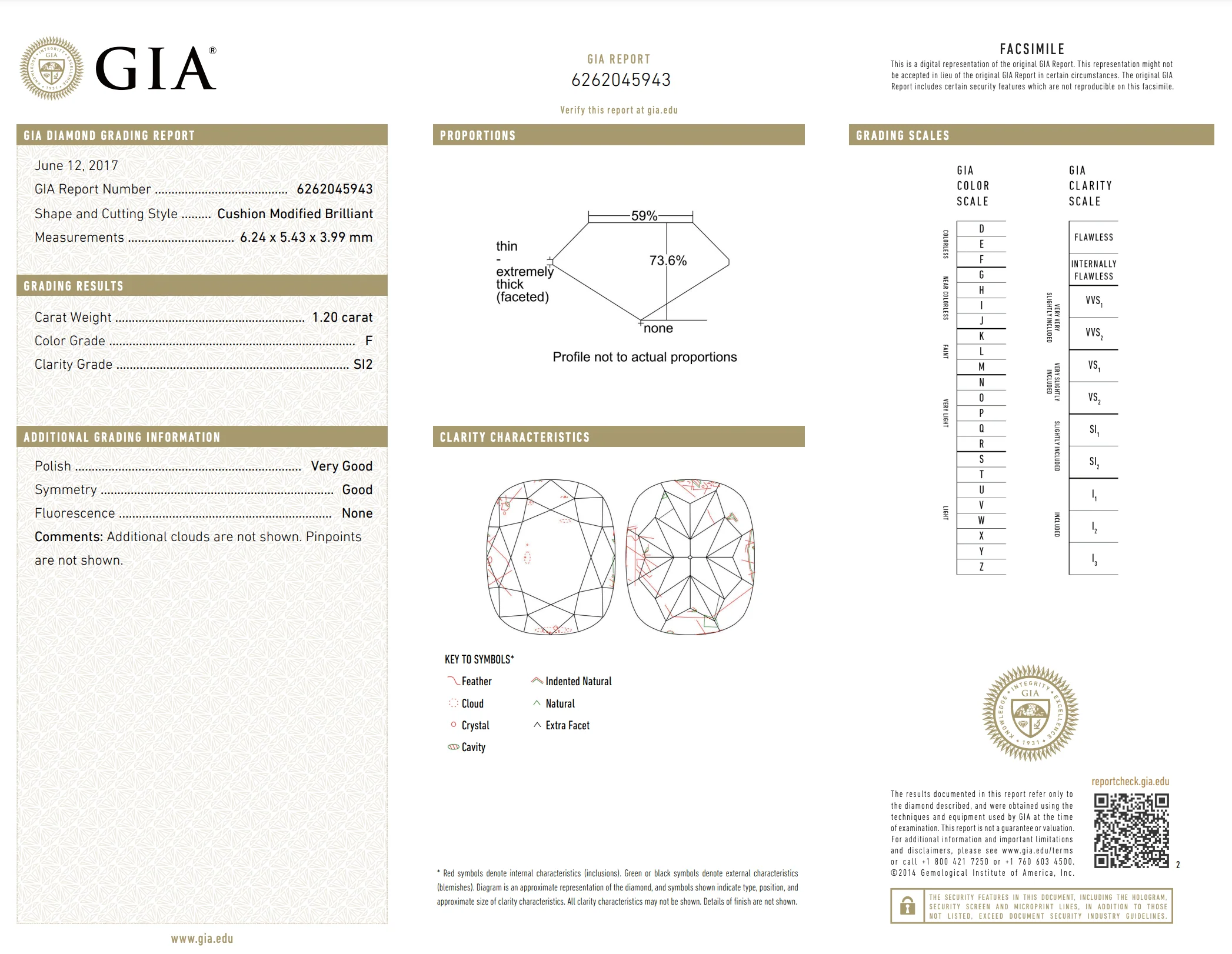 2.00 ct Cushion Cut Natural Diamond Double Halo Engagement Ring - Image 4