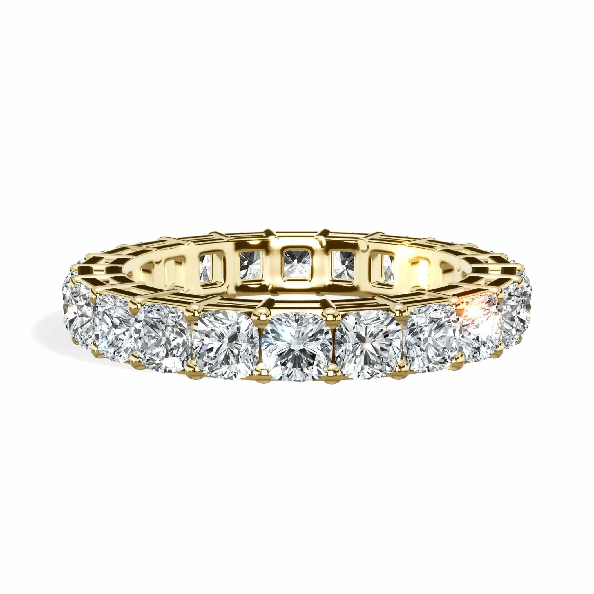 3 ct Cushion Cut Diamond Eternity Band - Image 7
