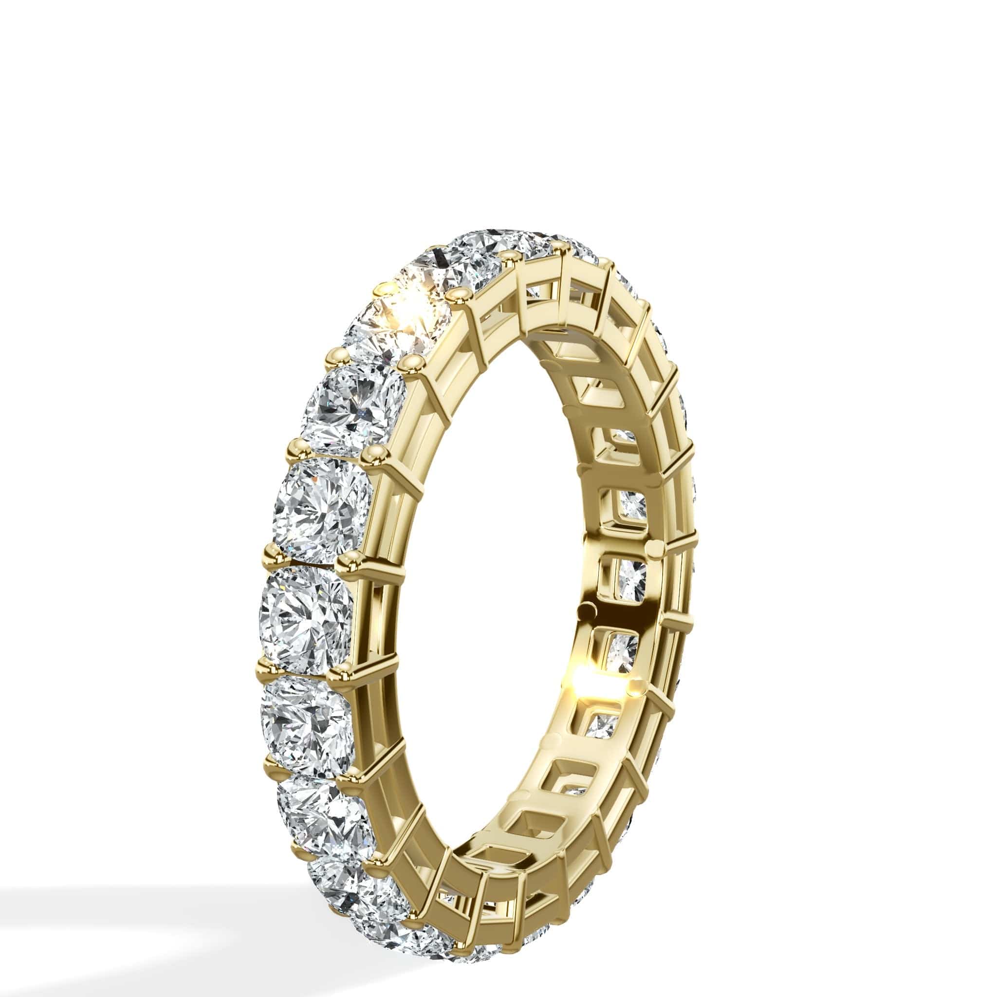 3 ct Cushion Cut Diamond Eternity Band - Image 9