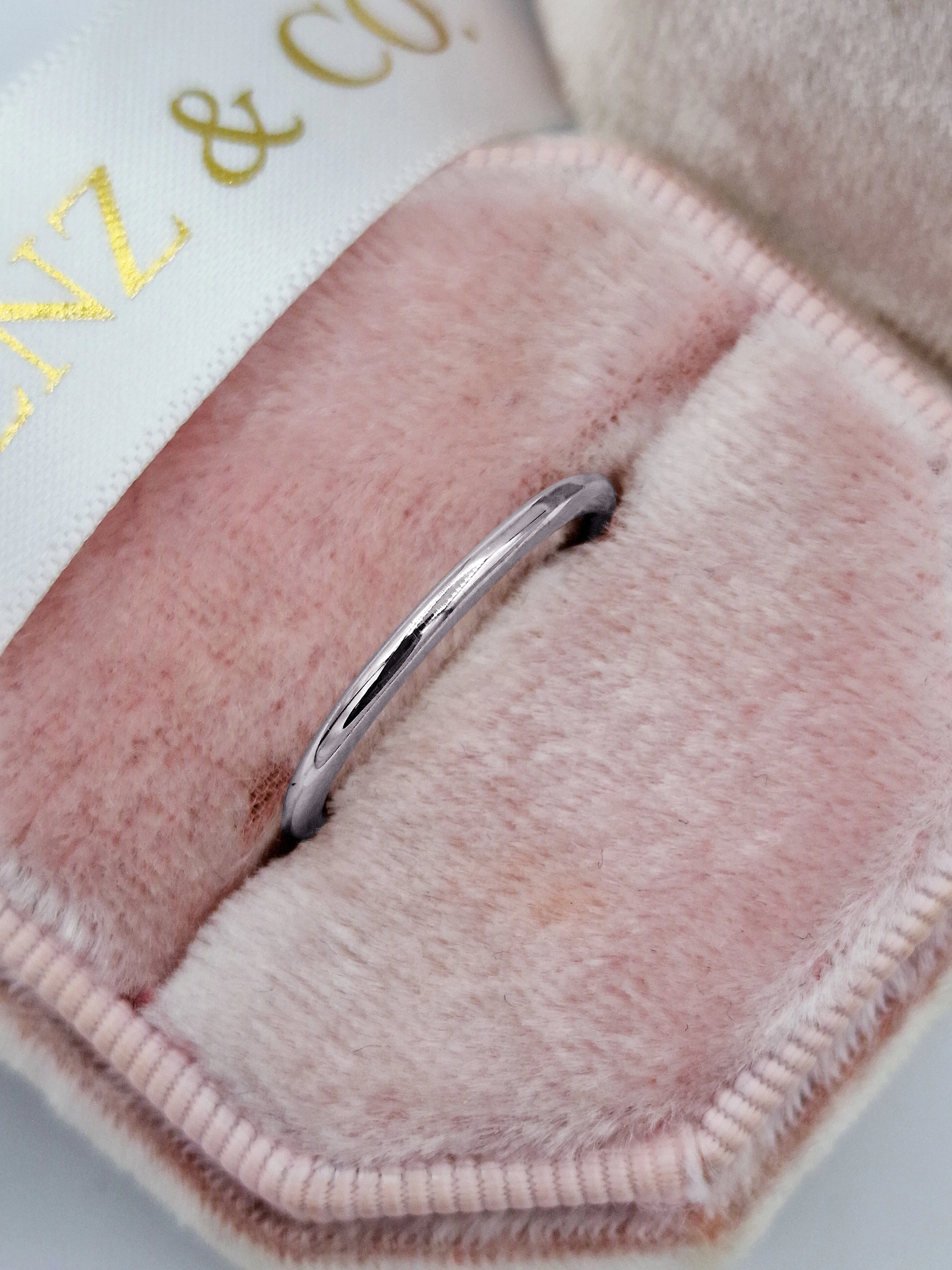 1.80mm Comfort Fit Wedding Ring In 14K Gold Or Platinum - Image 10