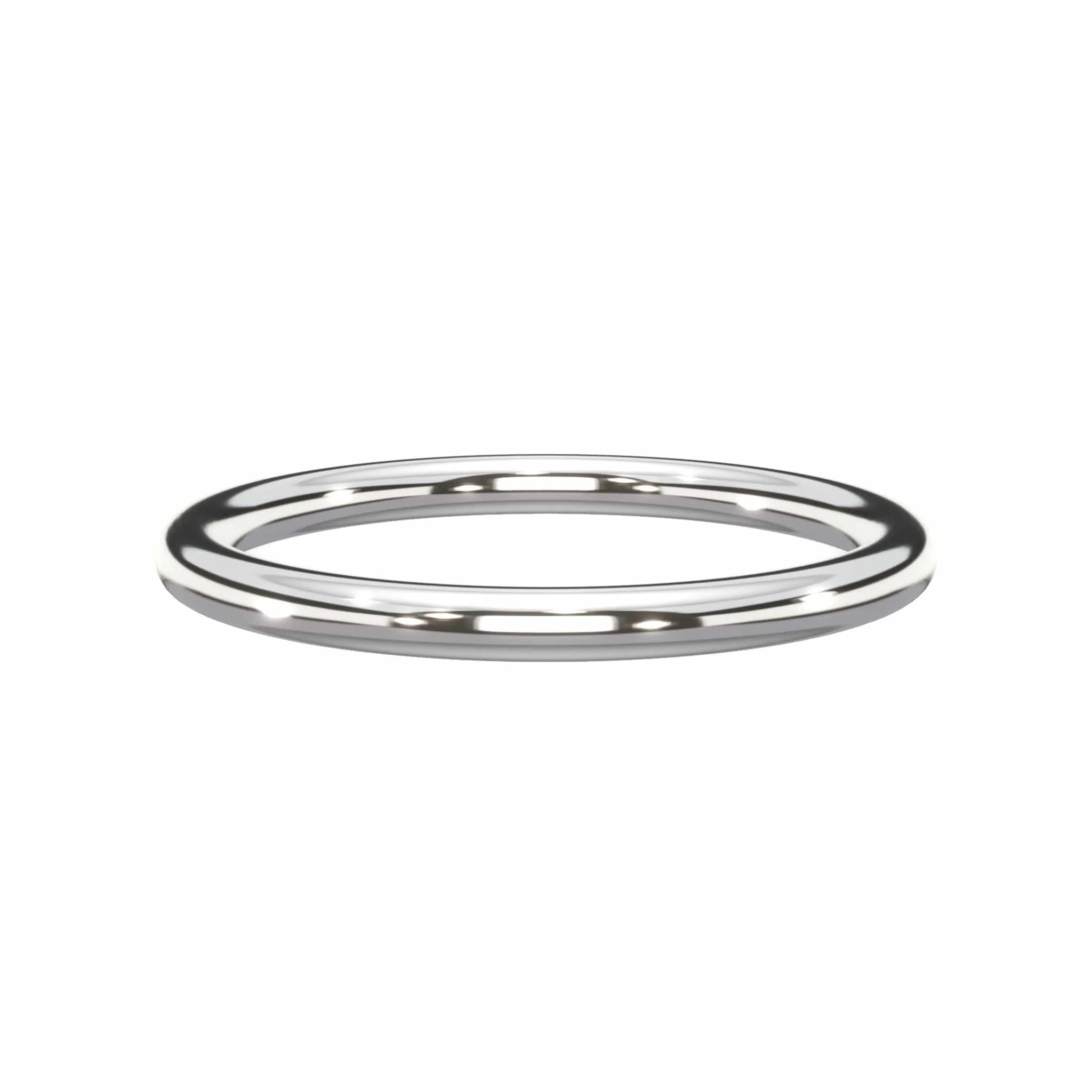 1.80mm Comfort Fit Wedding Ring In 14K Gold Or Platinum - Image 4